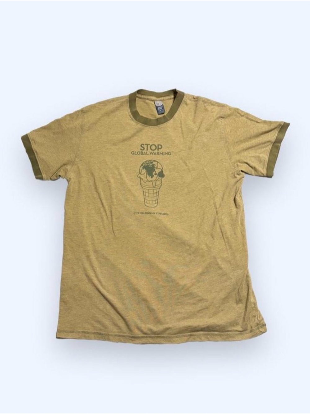 Shake Shack Green Ringer Tee